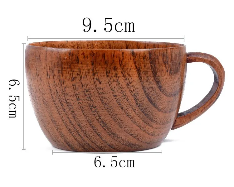 Wooden Coffee Mug and Spoon Set