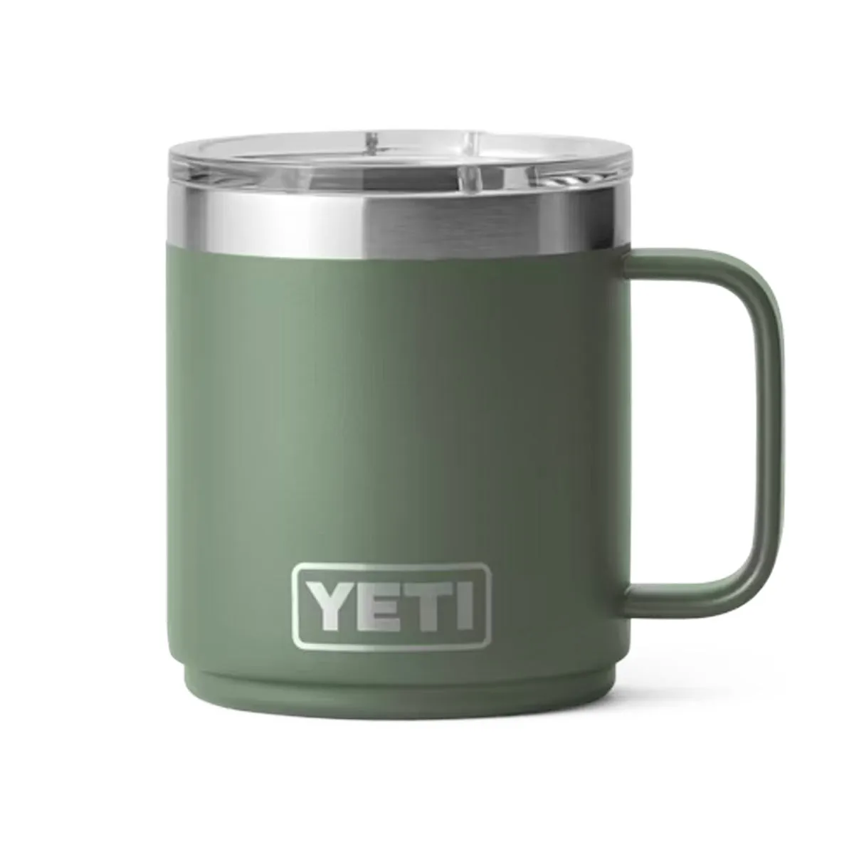 YETI Rambler 10 oz. Mug with Magslider Lid, Camp Green