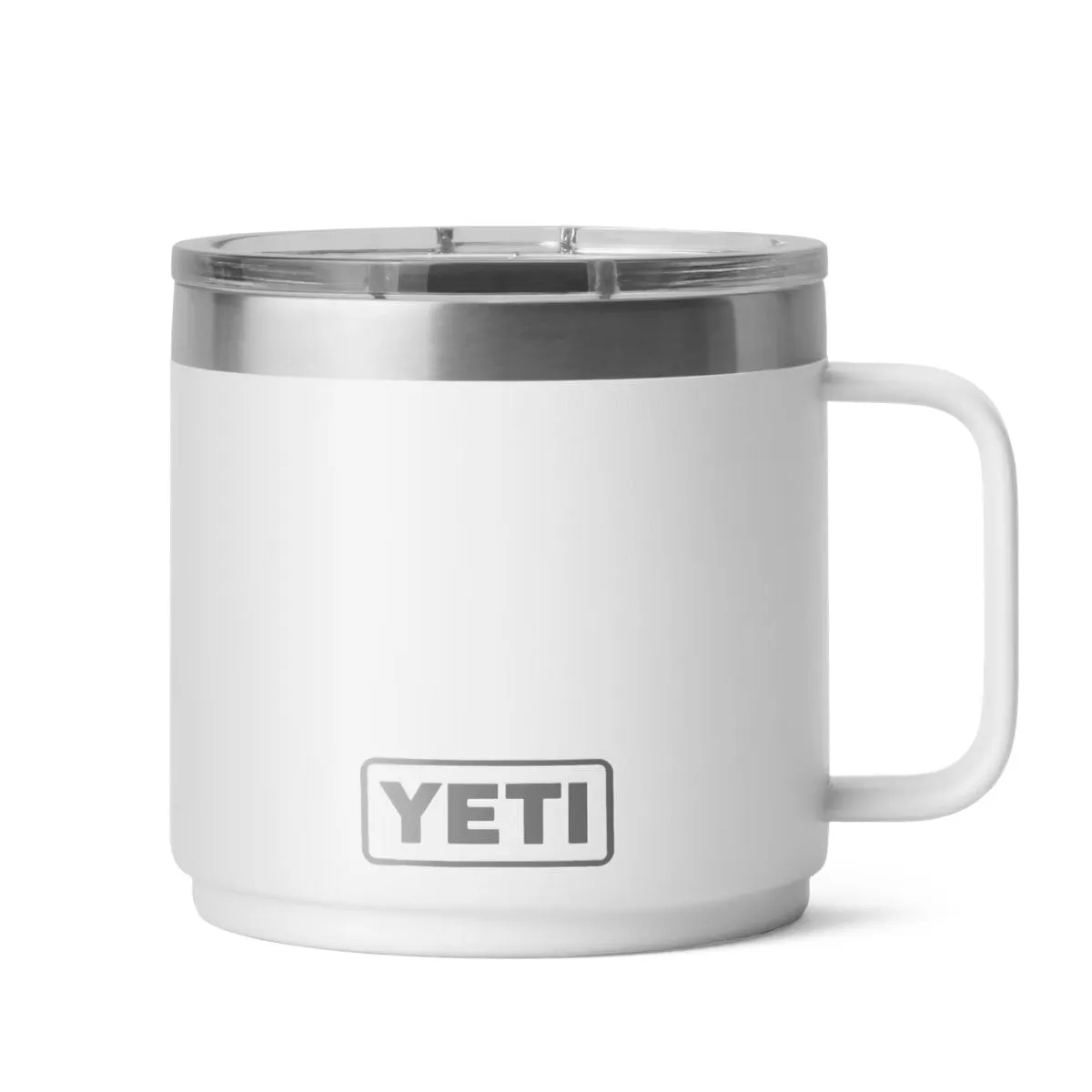 YETI Rambler 14 oz. Stackable Mug with MagSlider Lid, White