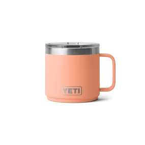 Yeti Rambler 14oz/414ml Stackable Mug 2.0 with Magslider Lid - Lowcountry Peach