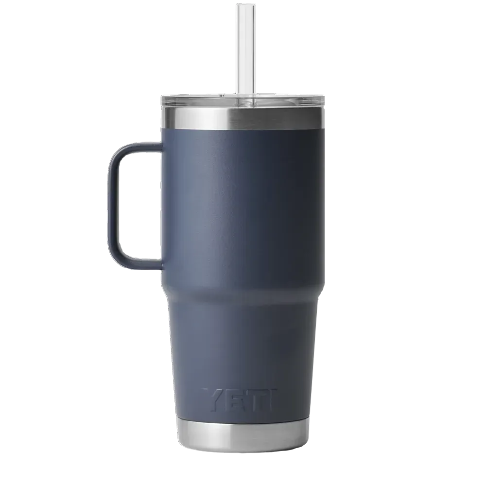 YETI Rambler 25 oz Mug with Straw Lid